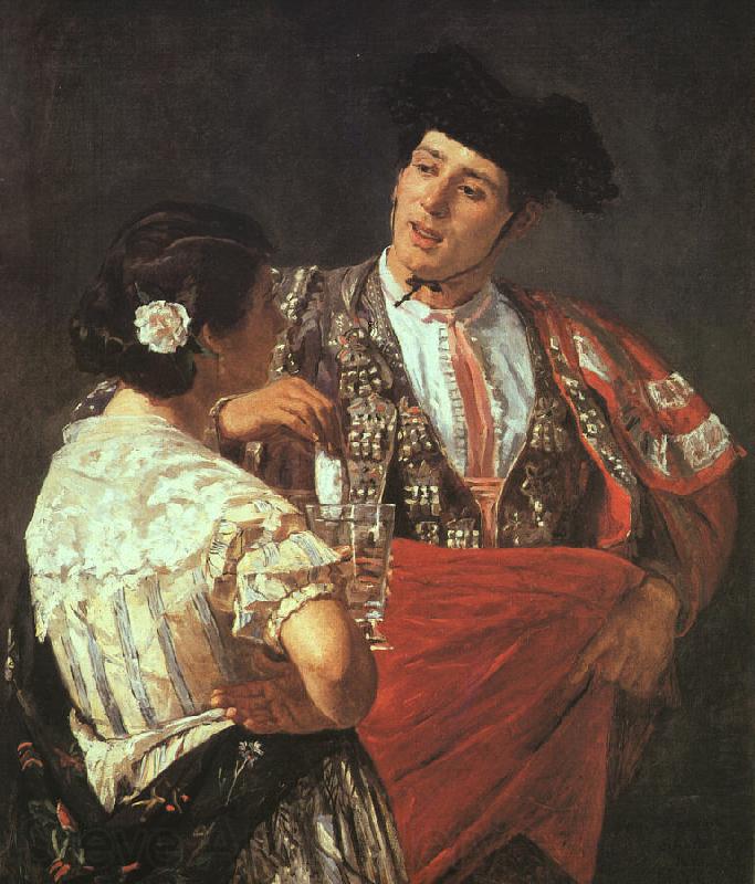 Mary Cassatt Offering the Panal to the Toreador